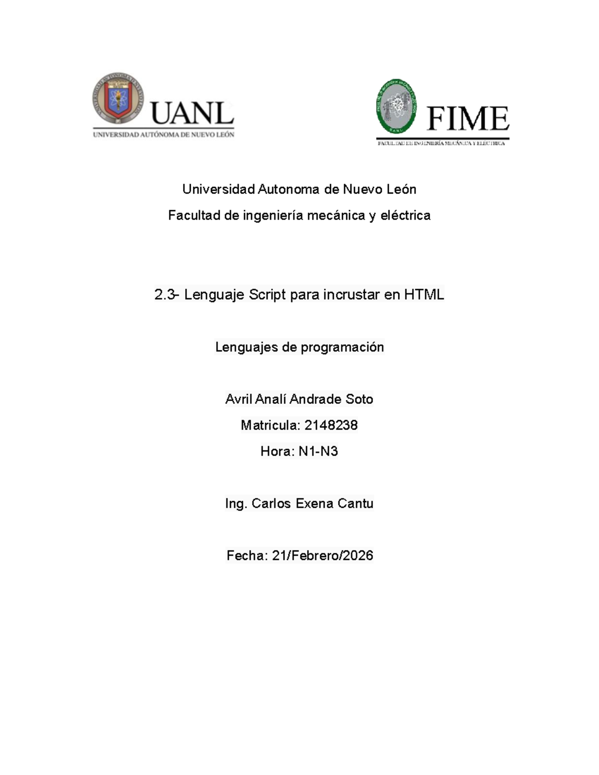 2.3- Lenguaje Script para incrustar en HTML - Programación ...