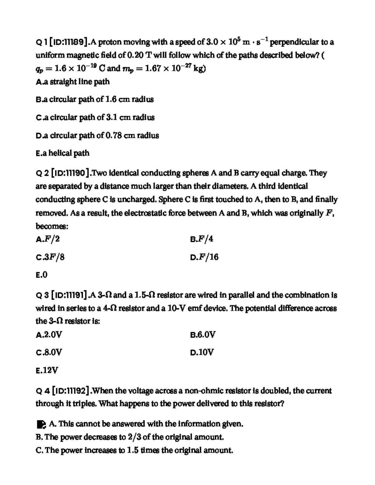 HUST PH1026 General Physics II Exam Review Guide - Studocu