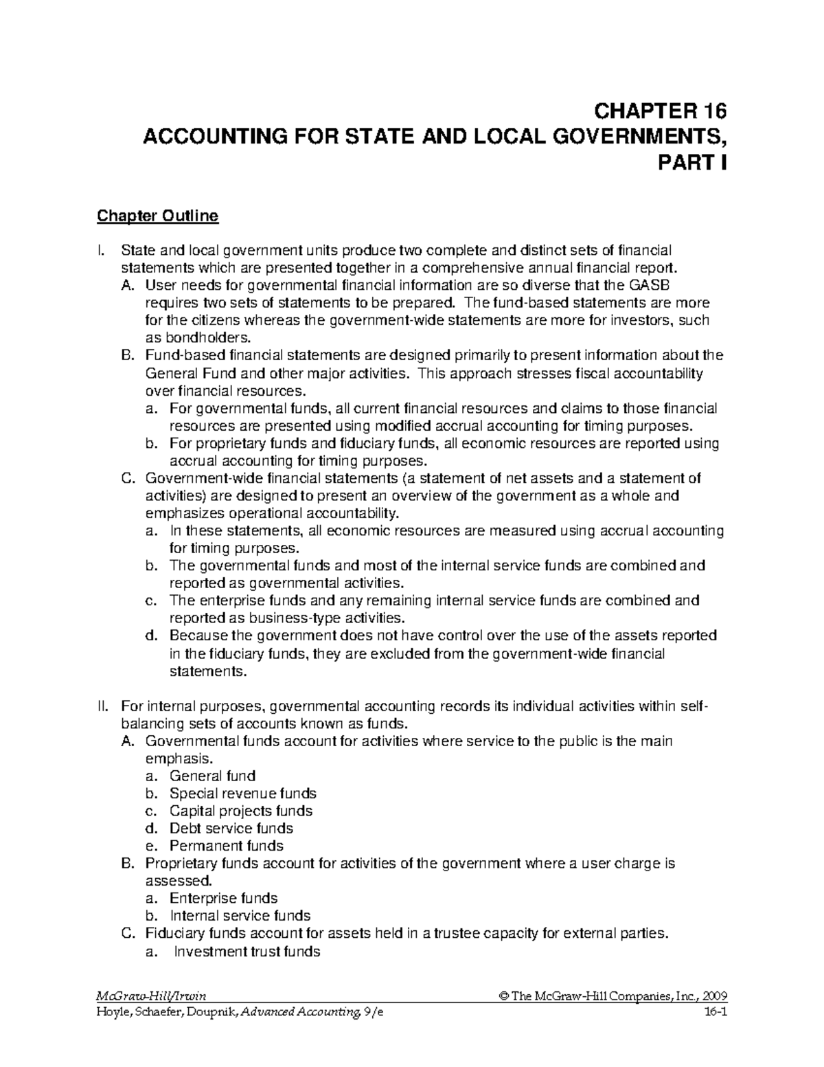 Solution manual Advanced Accounting 9e by Hoyle Ch16 - Find more slides ...