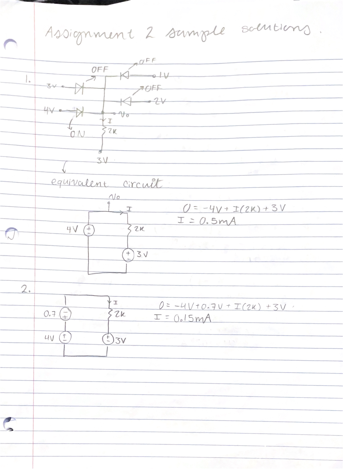 ELEC 2507 Assignment 2 Solutions (v2) - Elec 2507 - Assignment 2 sample ...