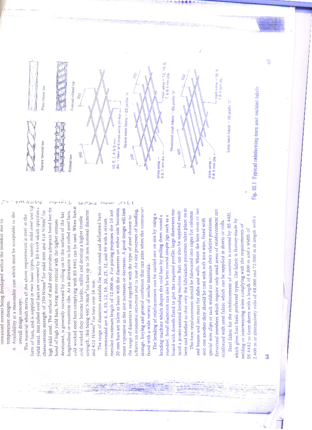 2.1 Reinforcing BAR Profiles: Properties and Applications in Design ...