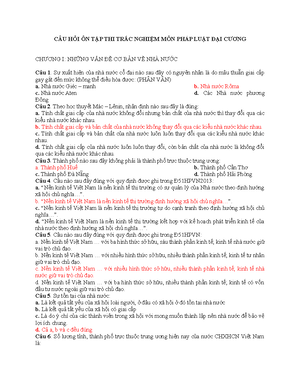 [Solved] phn bit hnh thc qun ch v cng ha - pháp luật đại cương (123 ...