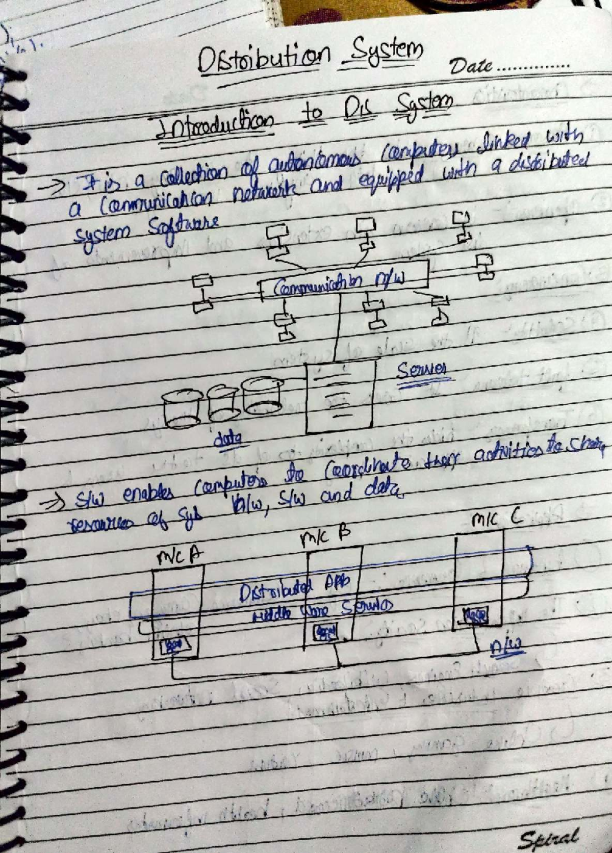 Distributed Systems Notes (Course Code: MST2Y2) - Studocu