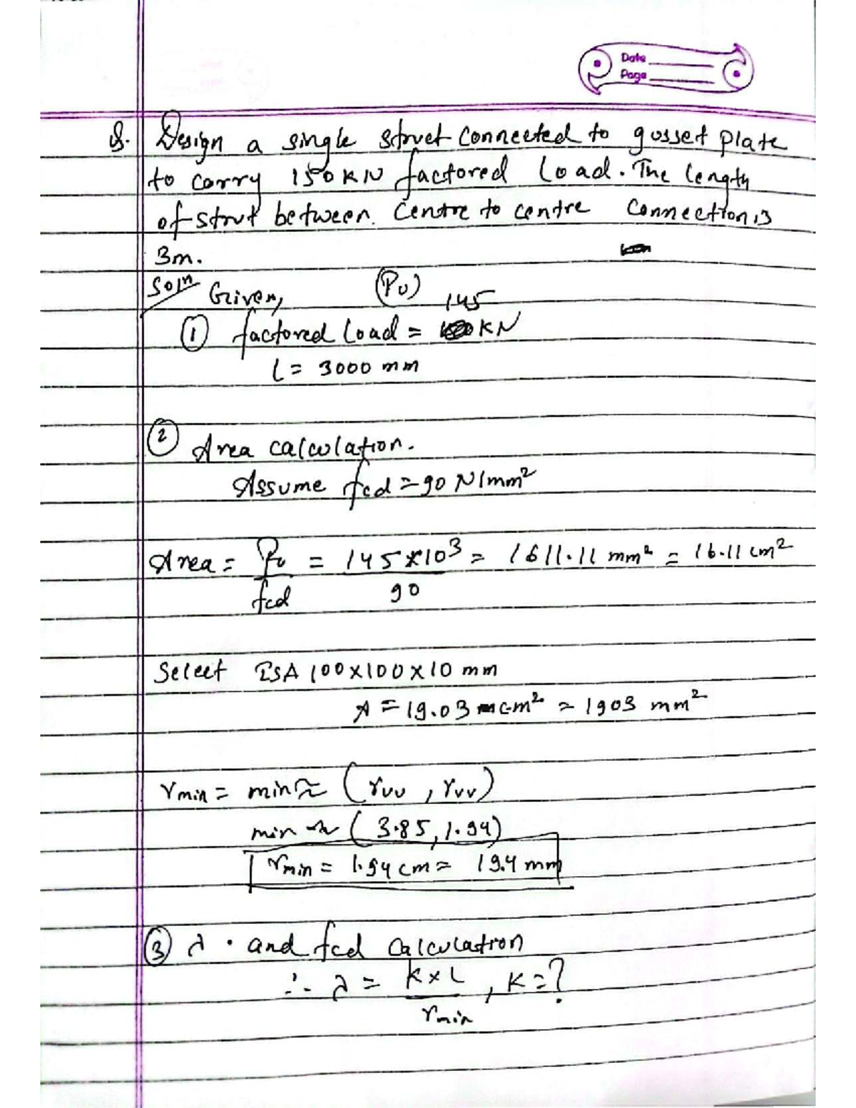 Shirjanstha 145 - Design of Steel and Timber Structures Notes - Studocu