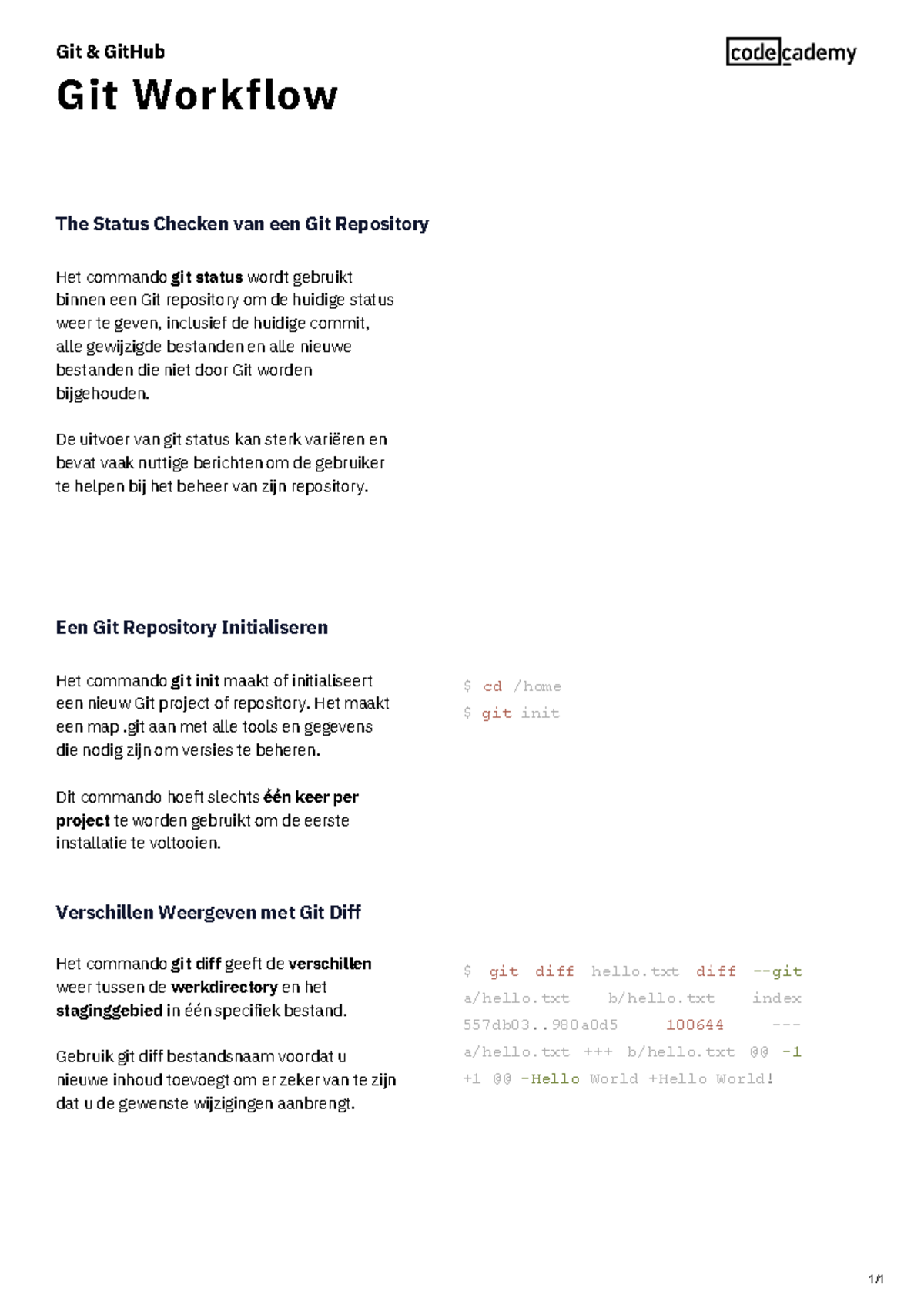 Git Workflow - Alles wat je moet weten over Git en GitHub - Studeersnel