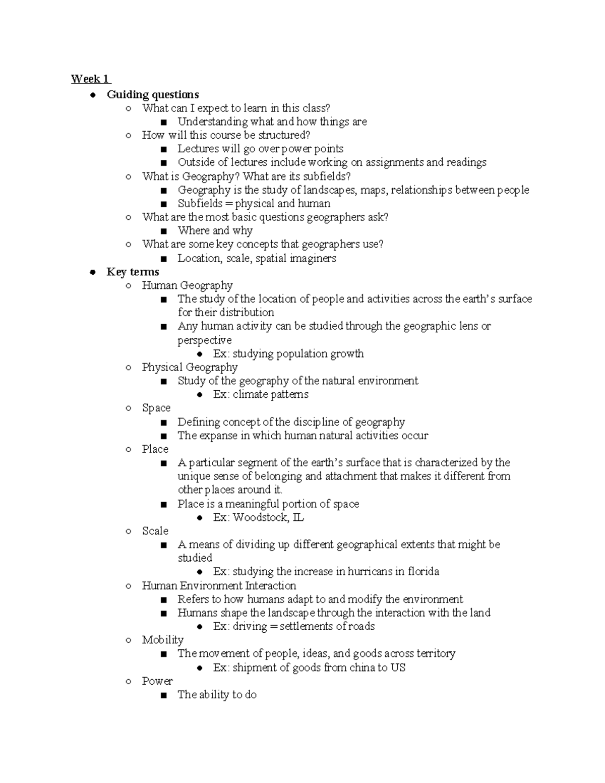 Geo 101: Exam 1 Study Guide - Key Concepts & Questions - Studocu