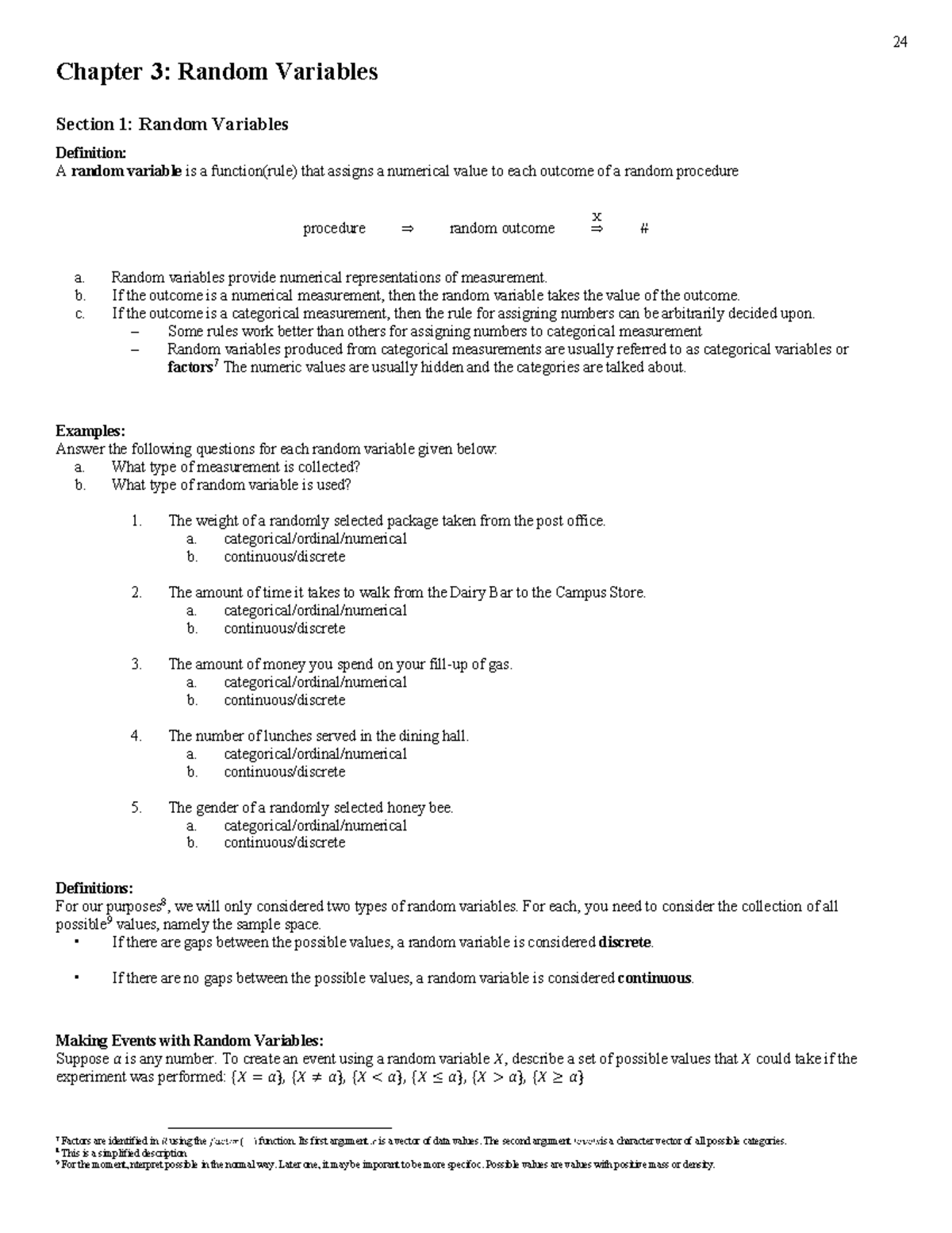 Probability Distributions: Random Variables & Their Characteristics ...