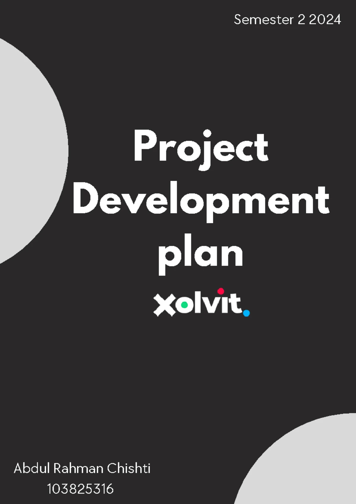 Assignment 1A BUS: Project Development Plan for Space Awareness ...