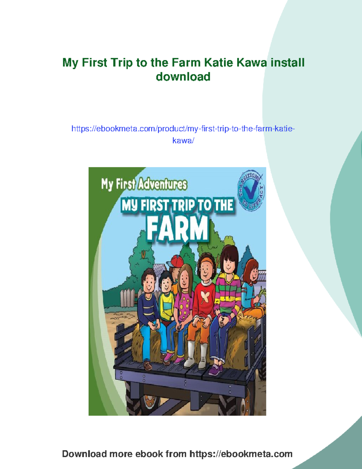 81832 - My First Trip to the Farm: A Fun Learning Adventure - Studocu