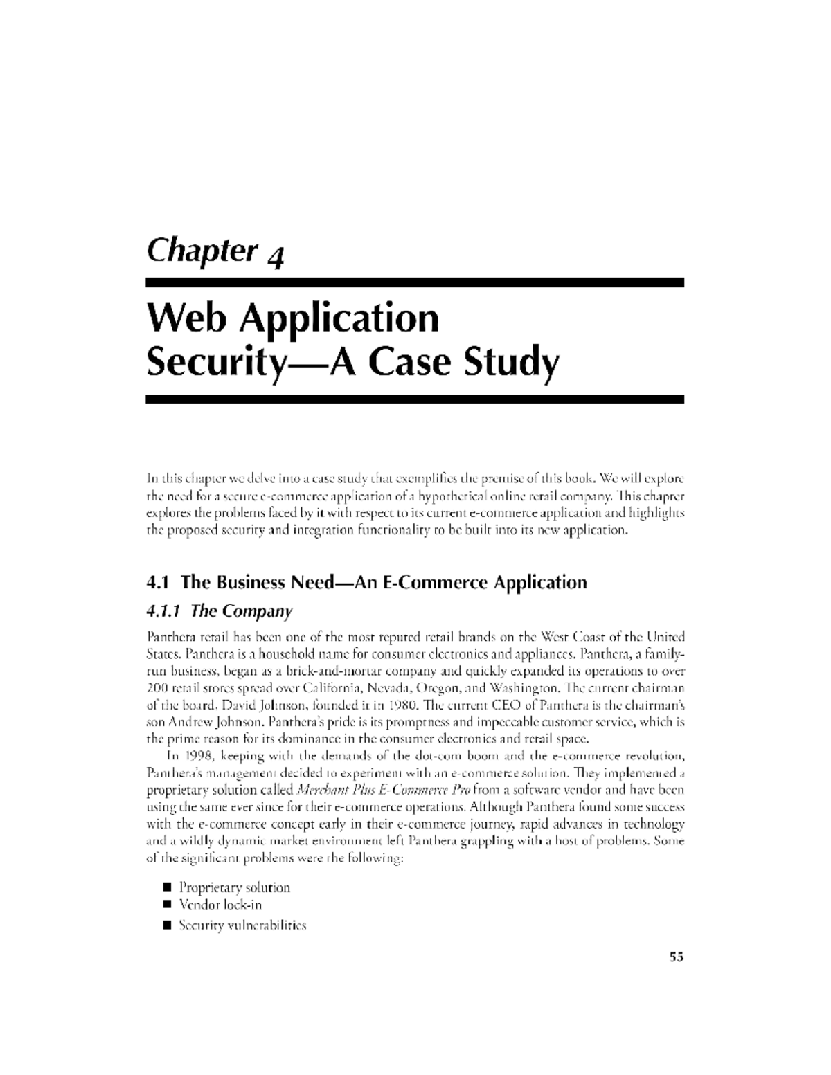 Chapter 4: Web Application Security Case Study (Course Code: kkk) - Studocu