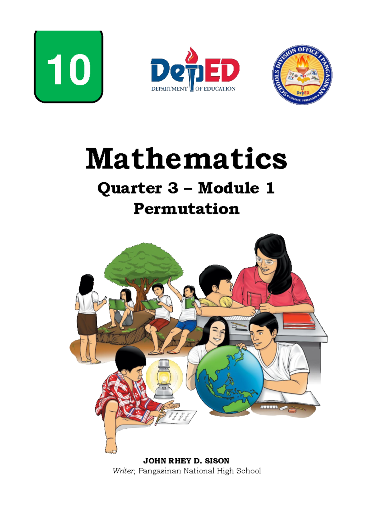 MATH 10 FINAL MODULE 1: Understanding Permutations and Applications ...