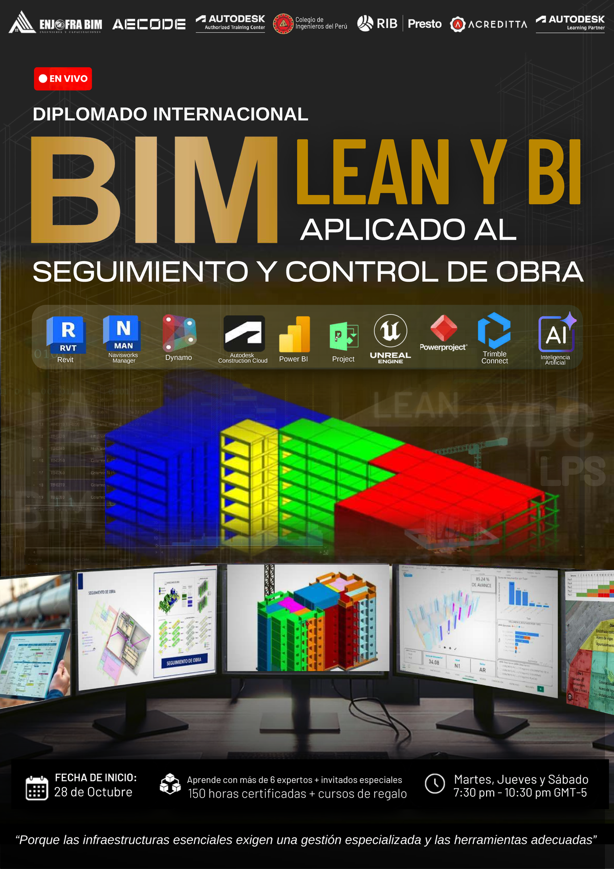 Diplomado Internacional en BIM, Lean y BI para Control de Obra - Studocu