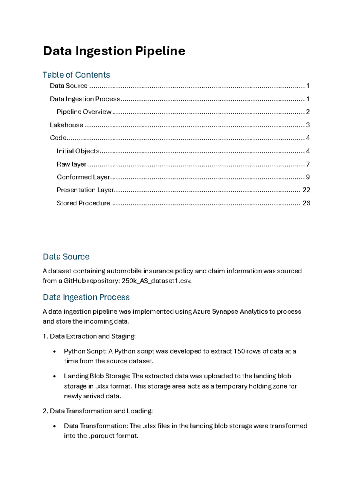 Data Ingestion Pipeline Overview for Course DS101: Final Exam Notes ...