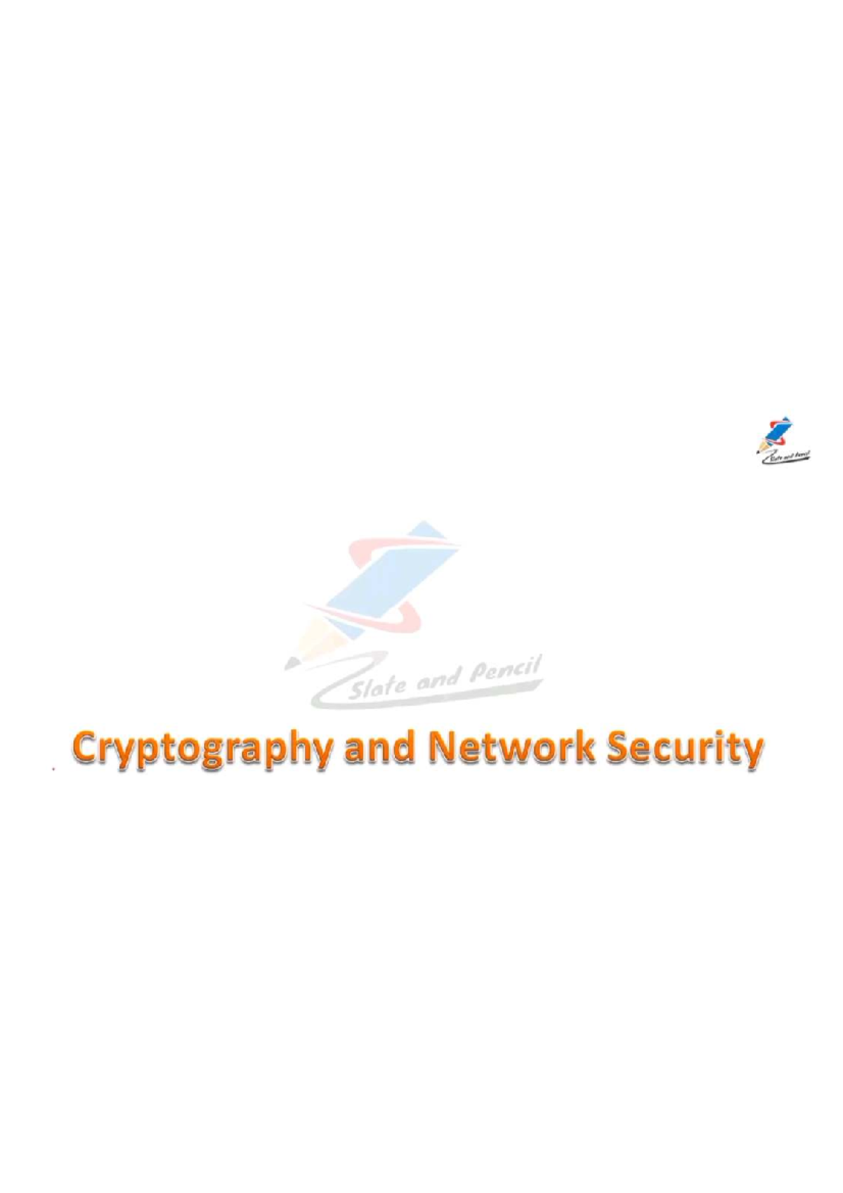 CN 5 - Security Goals in Cryptography and Network Security - Studocu