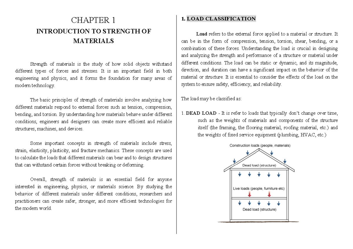 MDB-Module-2 - 2nd Year Civil Engineering Simple Stress Notes - Studocu
