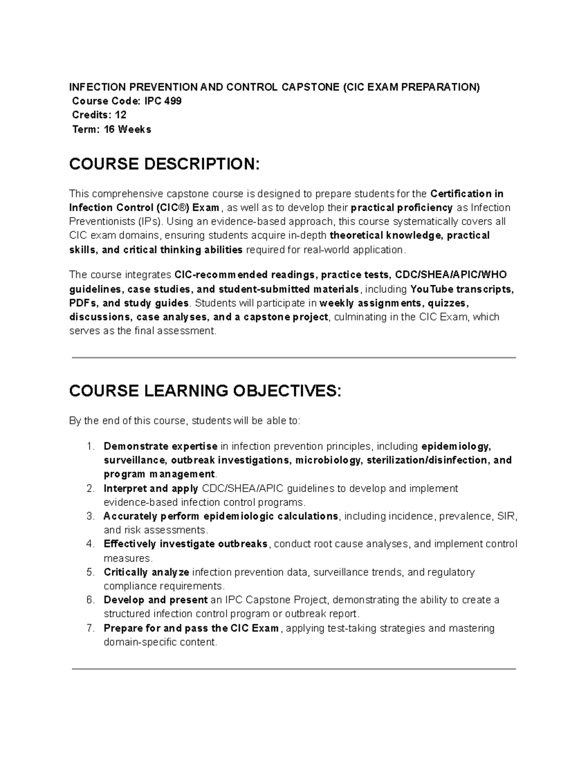 CIC class - ajajbfhsdvhbdfsa dsyfg sadyfgisdabcsdbc oybayefg ecbaiydv ...