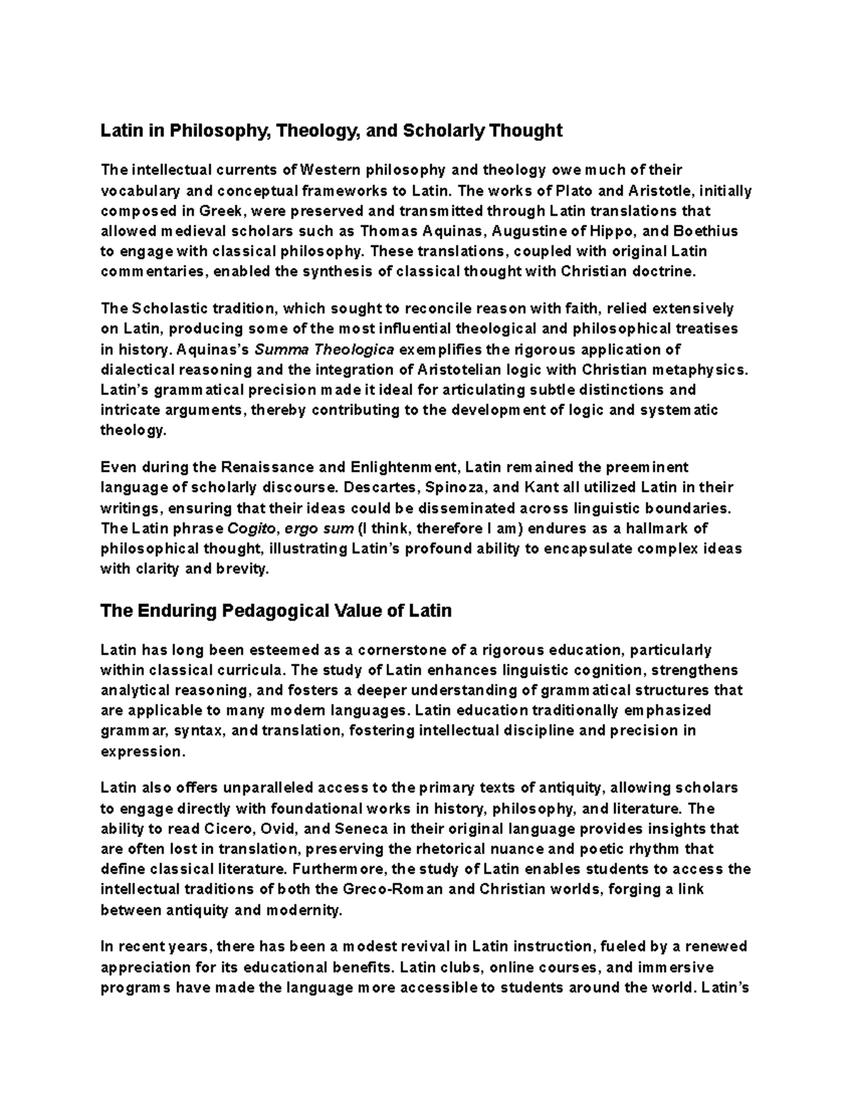 Latin 50 - The Enduring Legacy and Evolution of the Latin Language ...
