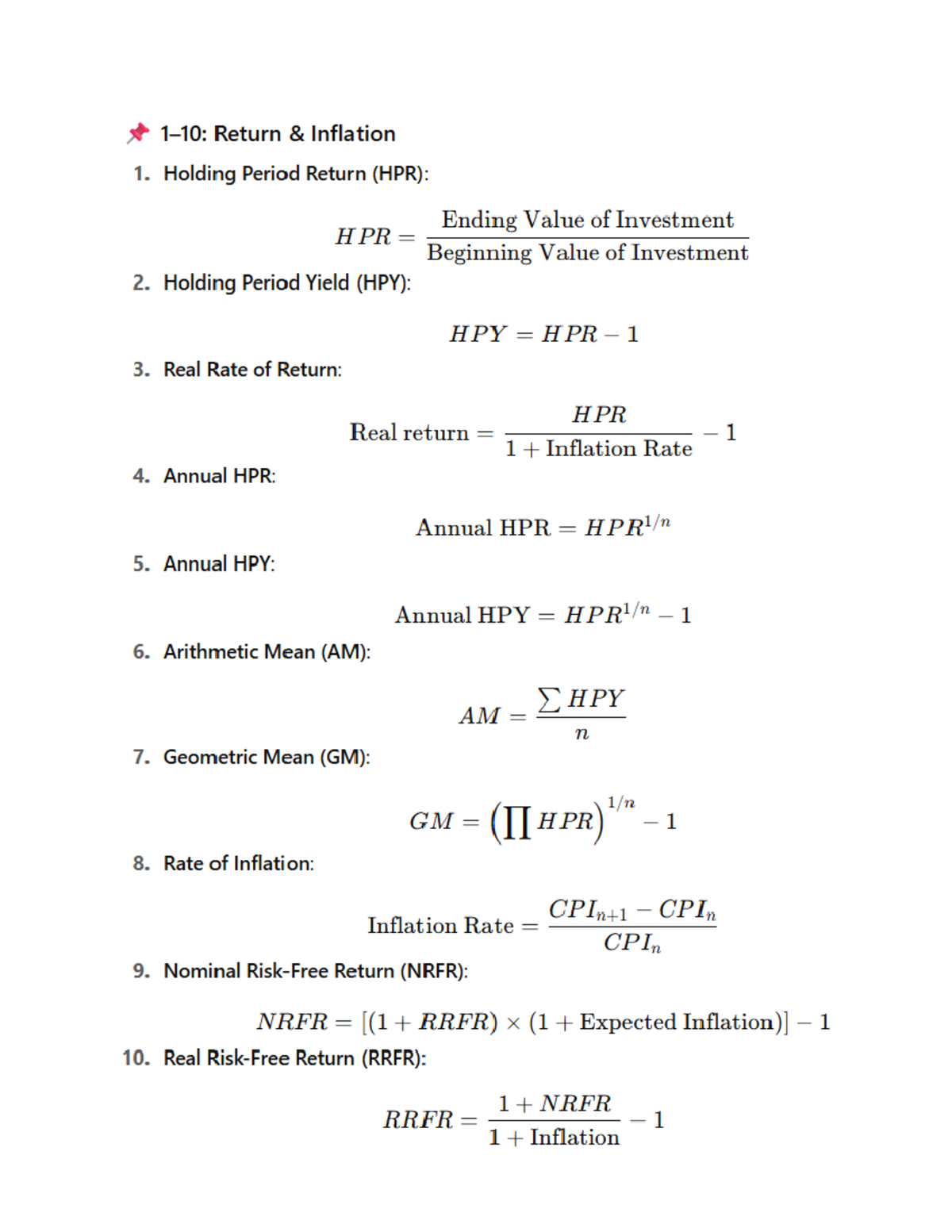 Formula 20Sheet - cheatsheet - International Marketing - Mô hình tăng ...