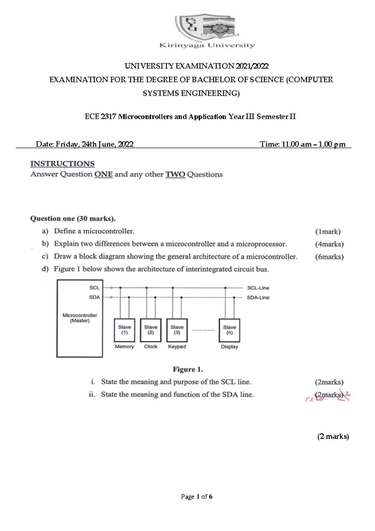 ECE 2317 Microcontrollers AND Application - computer science ...