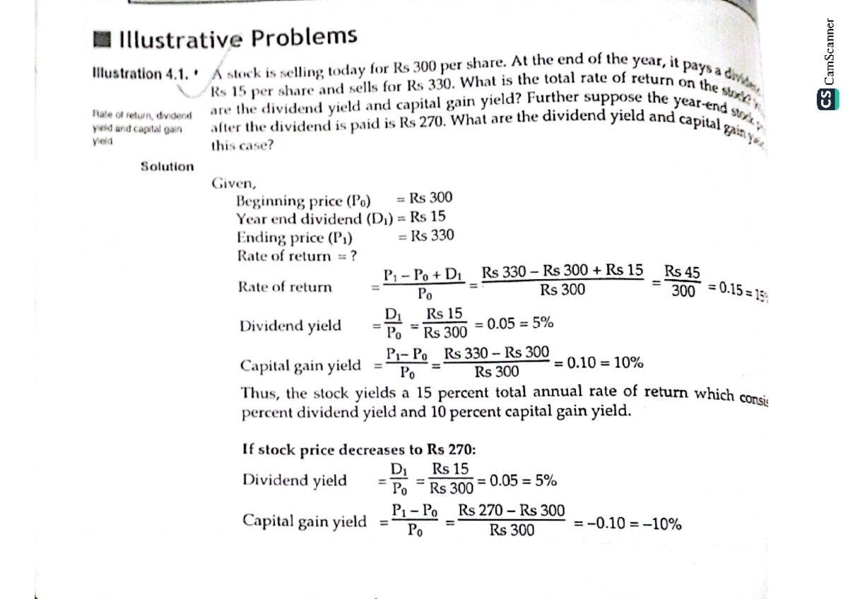FI C4 - Chapter 4 examples of finance - Illustrative Problems ...
