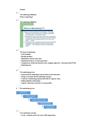 MKT 100 Test 2: Principles of Marketing Exam Questions and Instructions ...