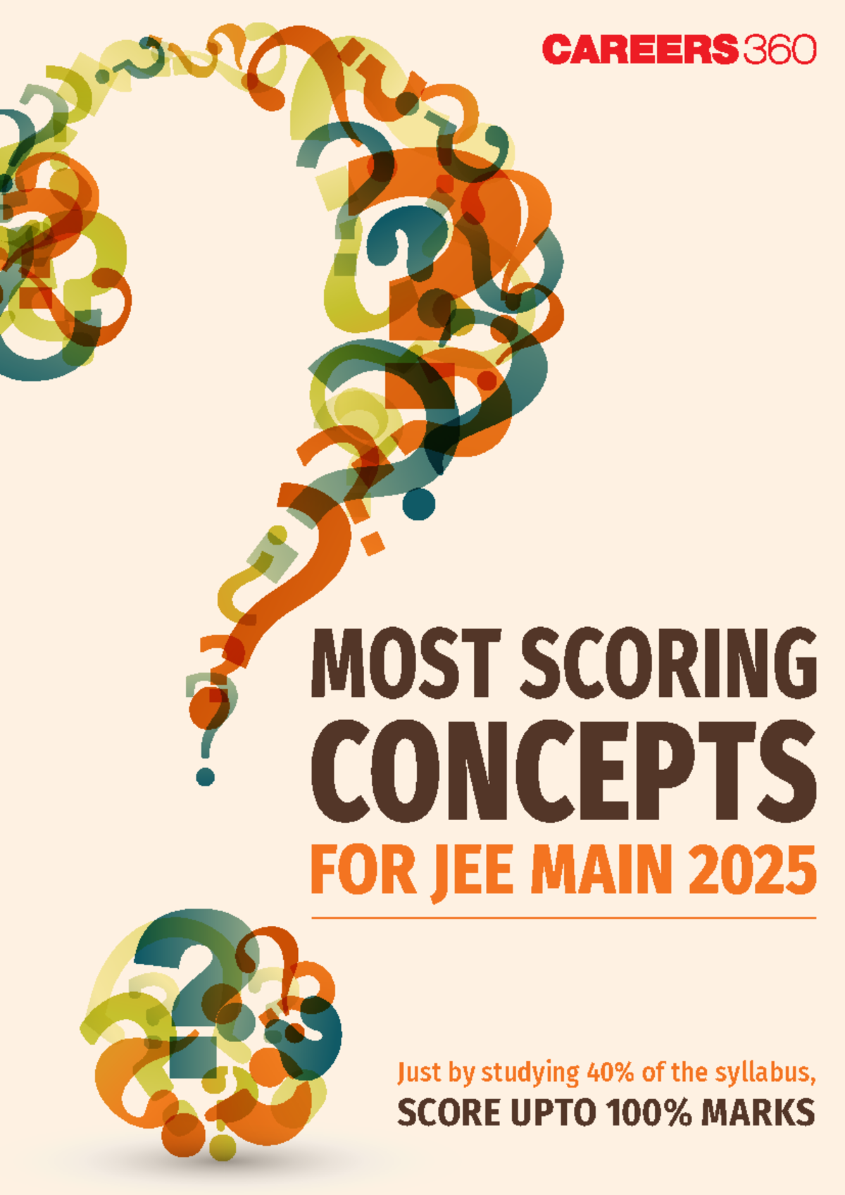 JEE Main Exam's High Scoring Chapters and Topics (Just Study 40% ...