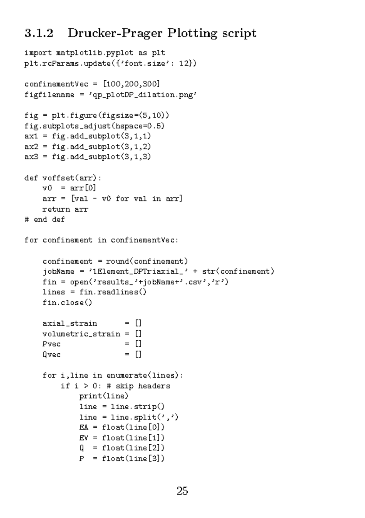 Fundamentals of Geomechanical 30 - 3.1 Drucker-Prager Plotting script ...