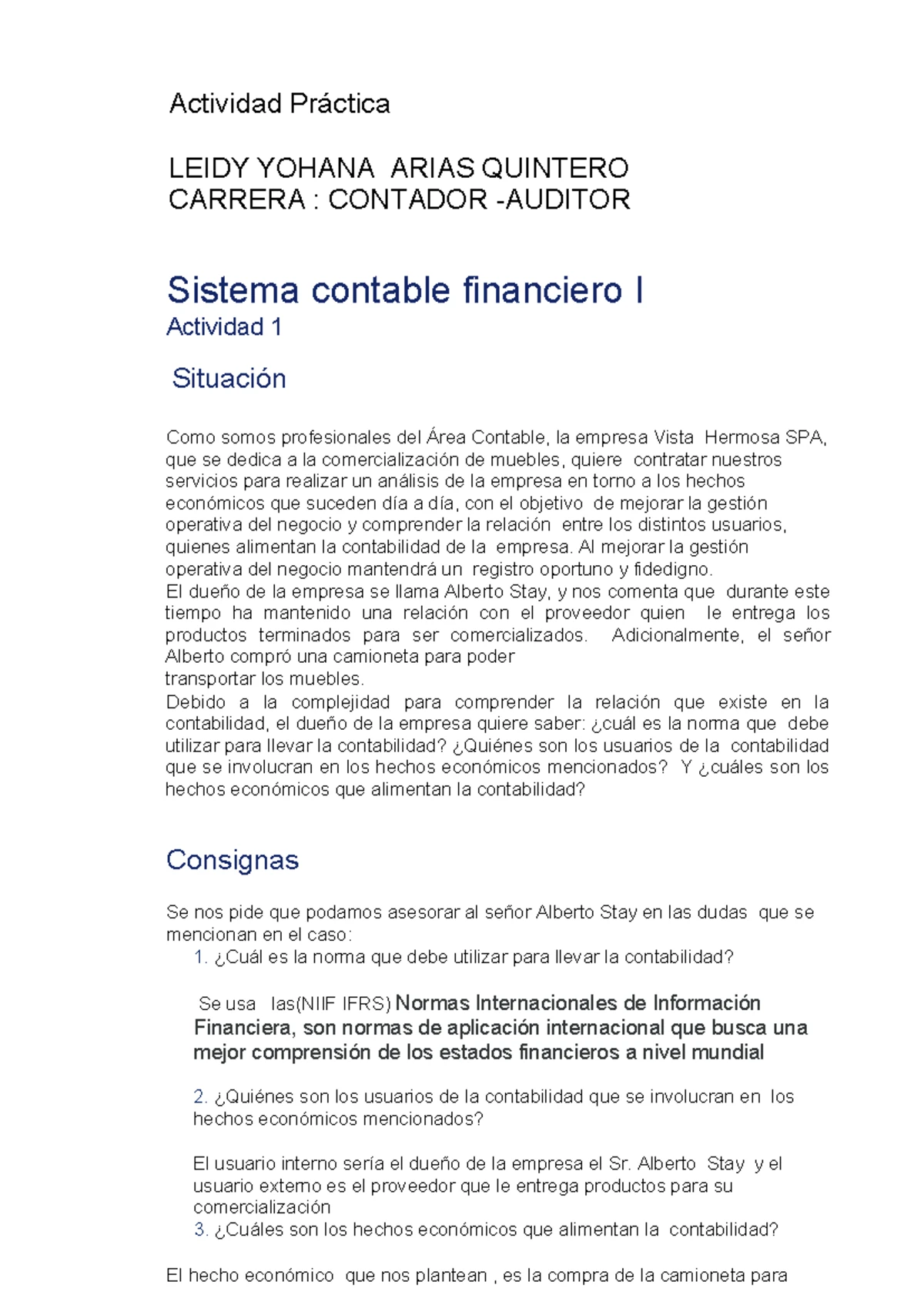 Trabajo Grupal: Análisis de Contratos Forward y Swap - M3 SCF III - Studocu