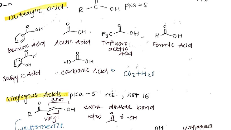 Unit 3 Study Guide: Carboxylic Acids and Their Reactions - Studocu