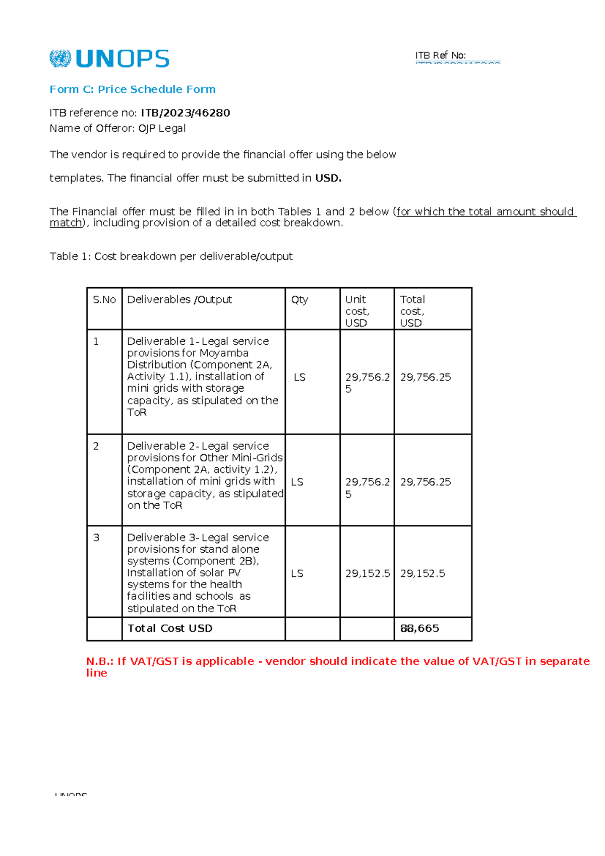 form-c-price-schedule-form-itb-2023-form-c-price-schedule-form-itb
