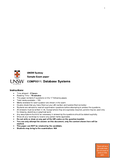COMP3311 - UNSW Sydney - Database Systems - Studocu