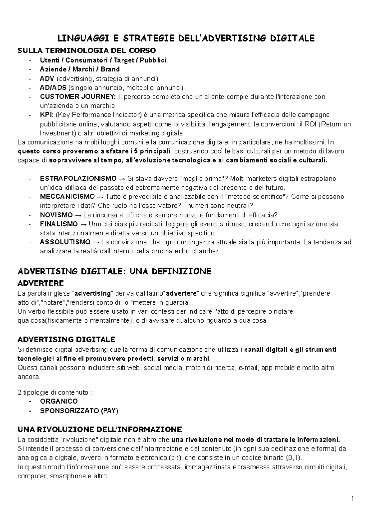 LINGUAGGI E STRATEGIE DELL - Document Preview