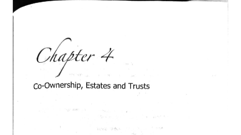 Chapter 4 - Income Taxation of Estates and Trusts (2025) - Studocu