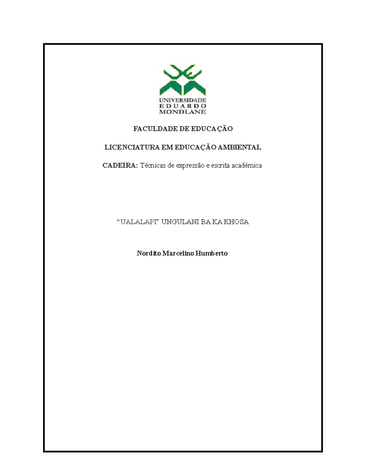 Análise Crítica do Romance 