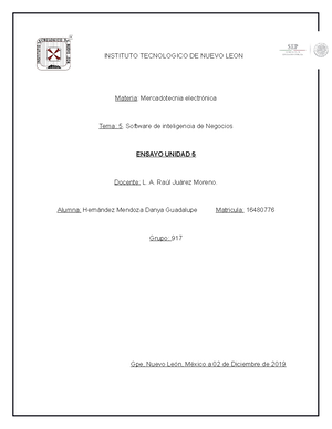 Solved Elaborar Un Cuadro Concentrado De Forma Muy Detallada Con Los Mercadotecnia Aed