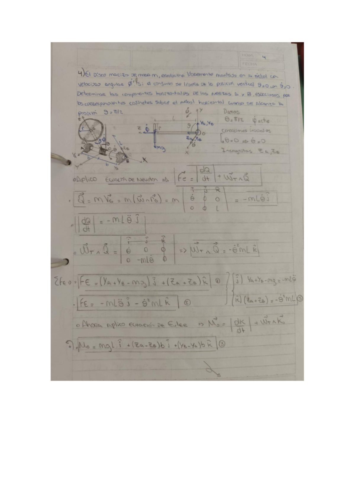 TP7 - Ejercicios Resueltos para Ingeniería Mecánica sobre Dinámica - Document Preview
