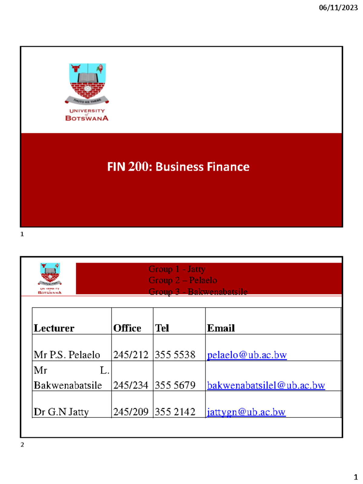 FIN 200 - Business Finance Final Exam Notes (2023) - Studocu