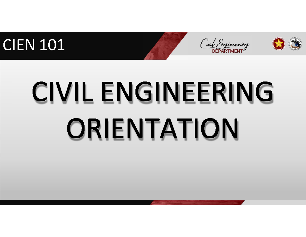 CIEN 101: Geotechnical Engineering Overview and Applications - Studocu