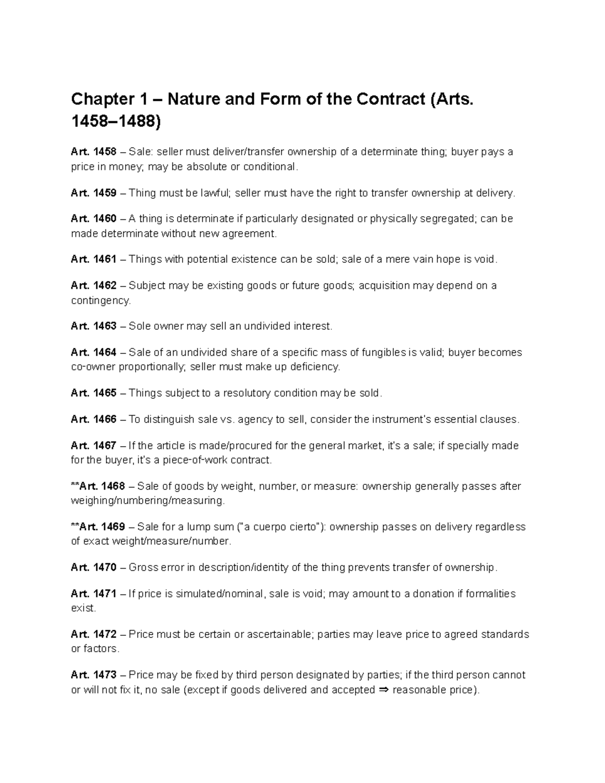 Chapter 1: Nature and Form of the Contract - ACCL102 Business Law Notes ...