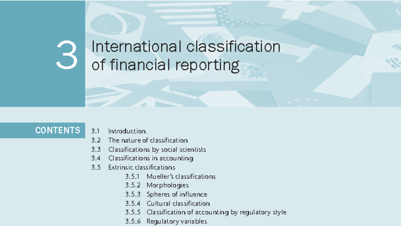 International Classification of Financial Reporting: A Comparative ...
