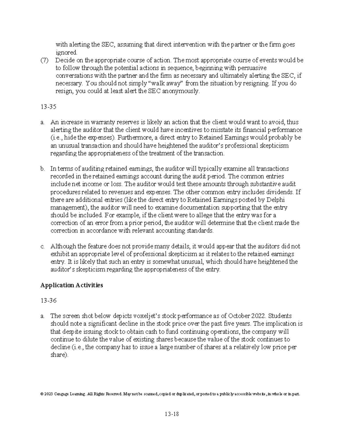 Auditing a Risk-Based Approach: SEC Alert Procedures (ACCT 455) - Studocu