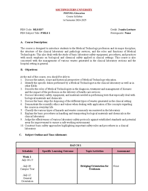GEN 005 SAS #7 2425 - sas - Module # Name: - Studocu