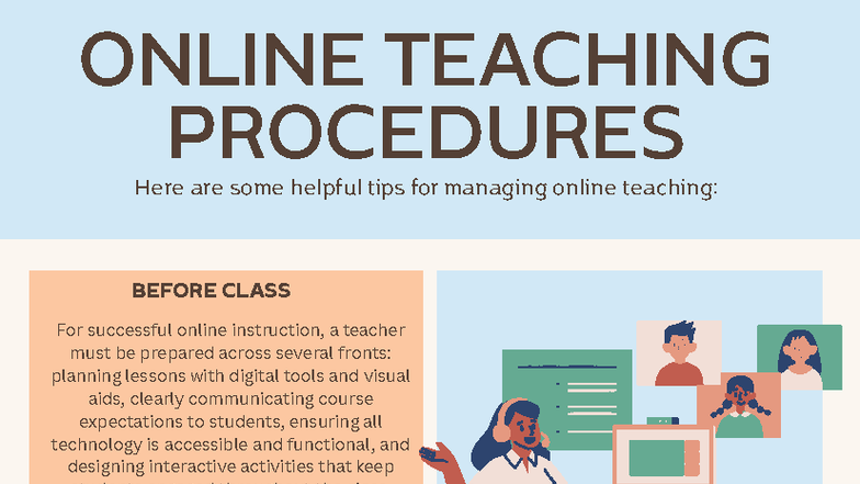 ONLINE TEACHING STRATEGIES: Effective Procedures & Tips for Inbound 251 ...