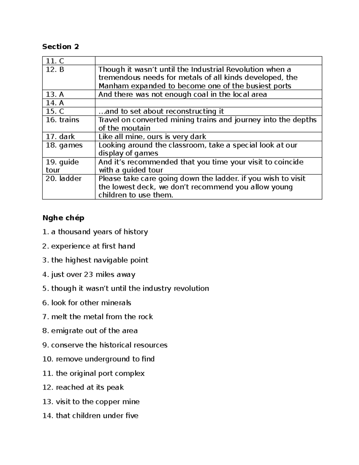 Hw 7-1: Guided Tour Insights and Historical Overview - Studocu