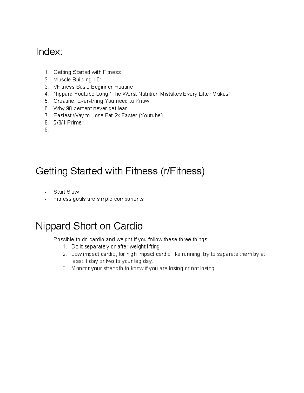 Fitness Guide: Muscle Building 101 & Nutrition Tips - Studocu