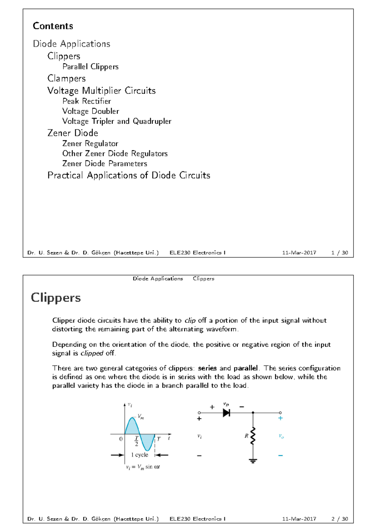 Clipper and clamper examples - ♦♥t ♥ts ♦ ♣♣ t ♦♥s ♣♣ rs P r ♣♣ rs ♠♣ rs ...