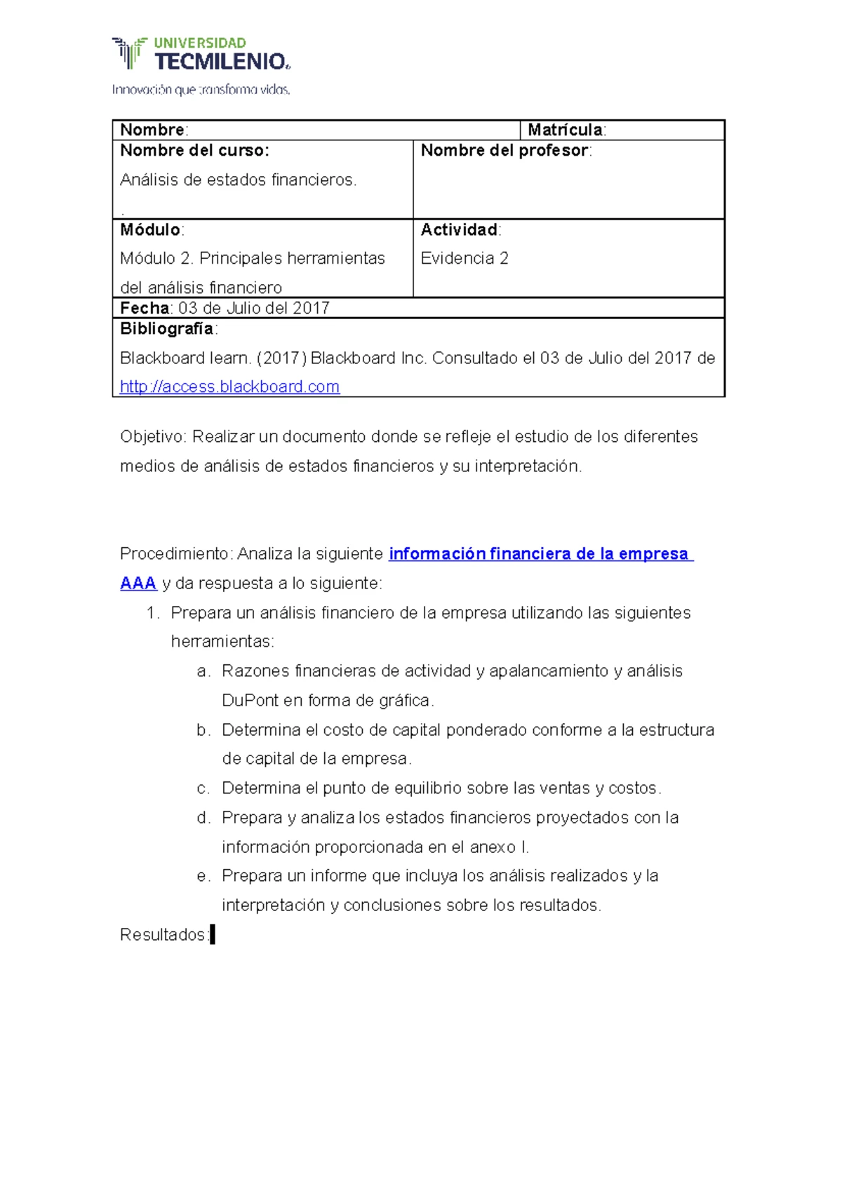 Análisis Financiero y Propuesta de Mejora de Group Mx - Evidencia 2 CF ...