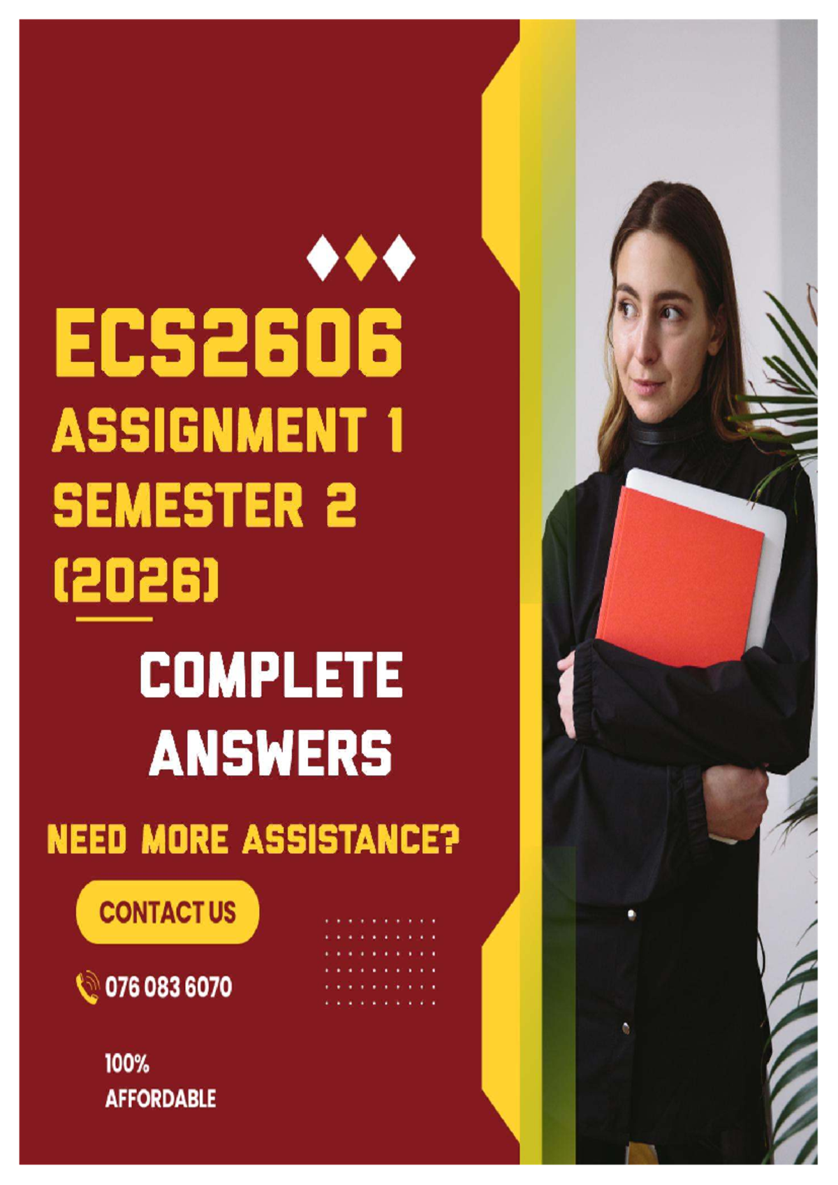 ECS2606 ASSIGNMENT 1 SEM 2 2026: River Pollution & Efficiency Analysis ...