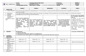 Summary Notes - Trainee: MICHAEL FLOR D. FAVO Summary Notes of Training ...