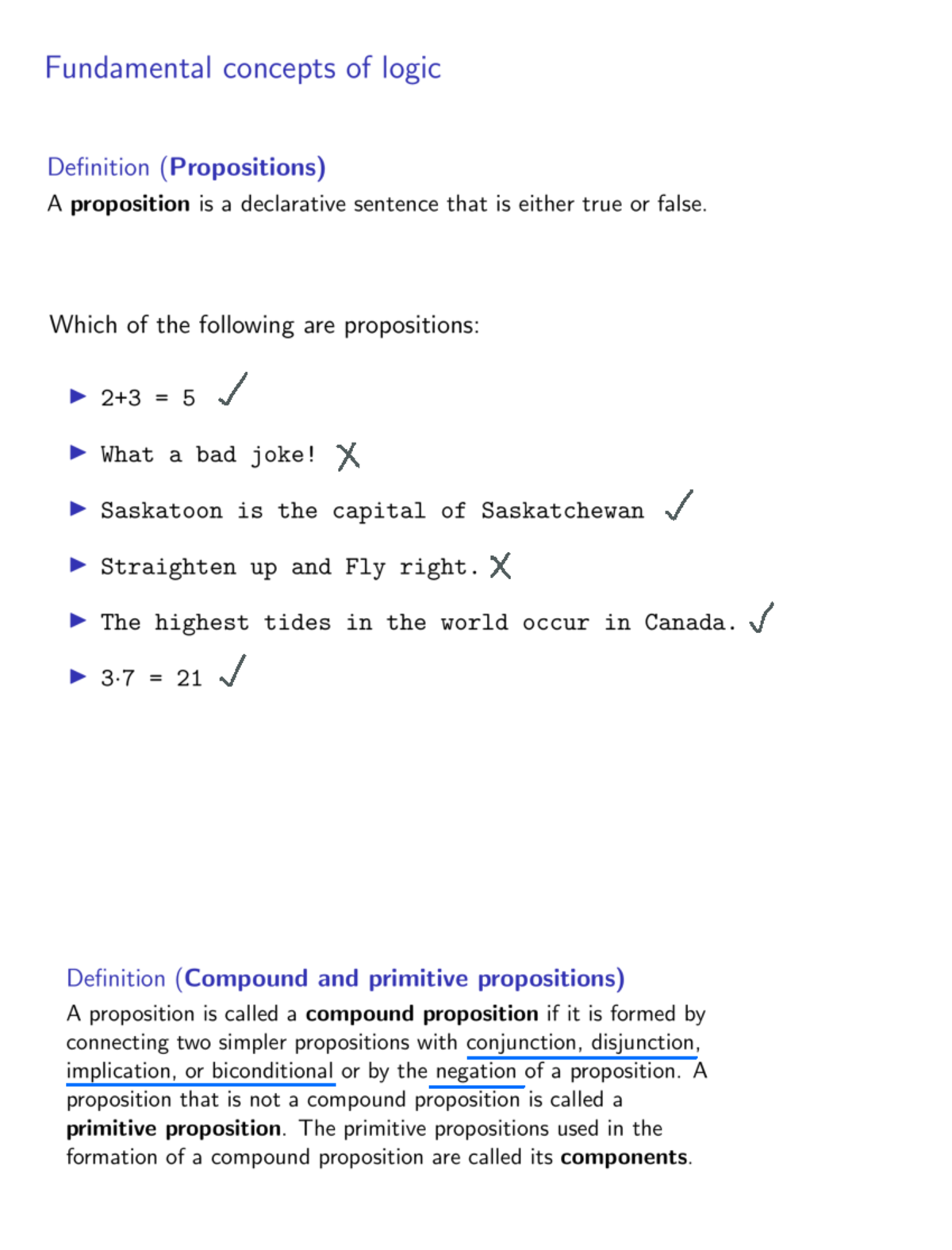 Math 1240 W2025 - This is a syllabus - O D If p then 9 assumption ...